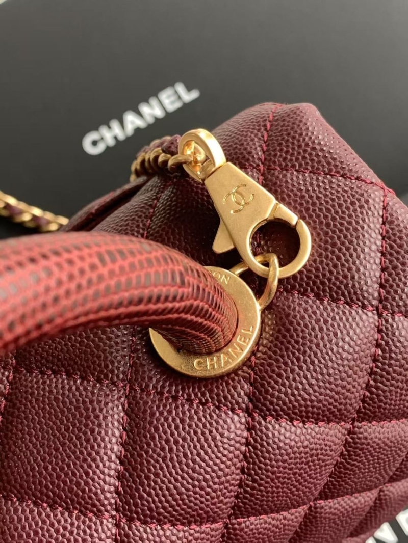 Ch**el top handle bags